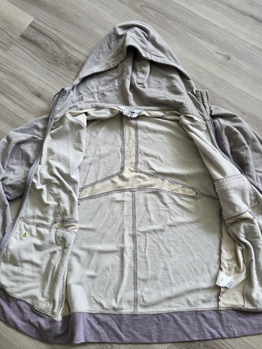 Vintage Y2K Spyder VENOM Full Zip Grunge Skate Hoodie Ski M RARE - Picture 14 of 16